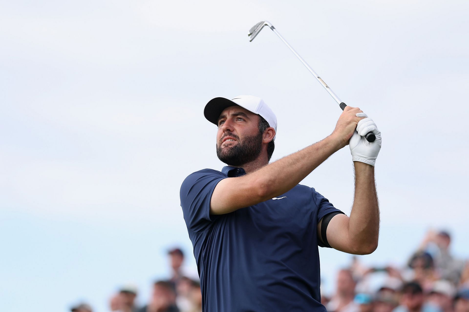 Scheffler during the 153rd Open (Image via Getty)